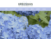 Tablet Screenshot of kriegsmanfurs.com